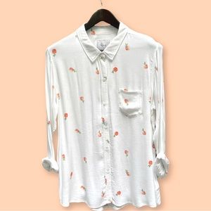 Rails Peaches 🍑 Kate Long Sleeve Top